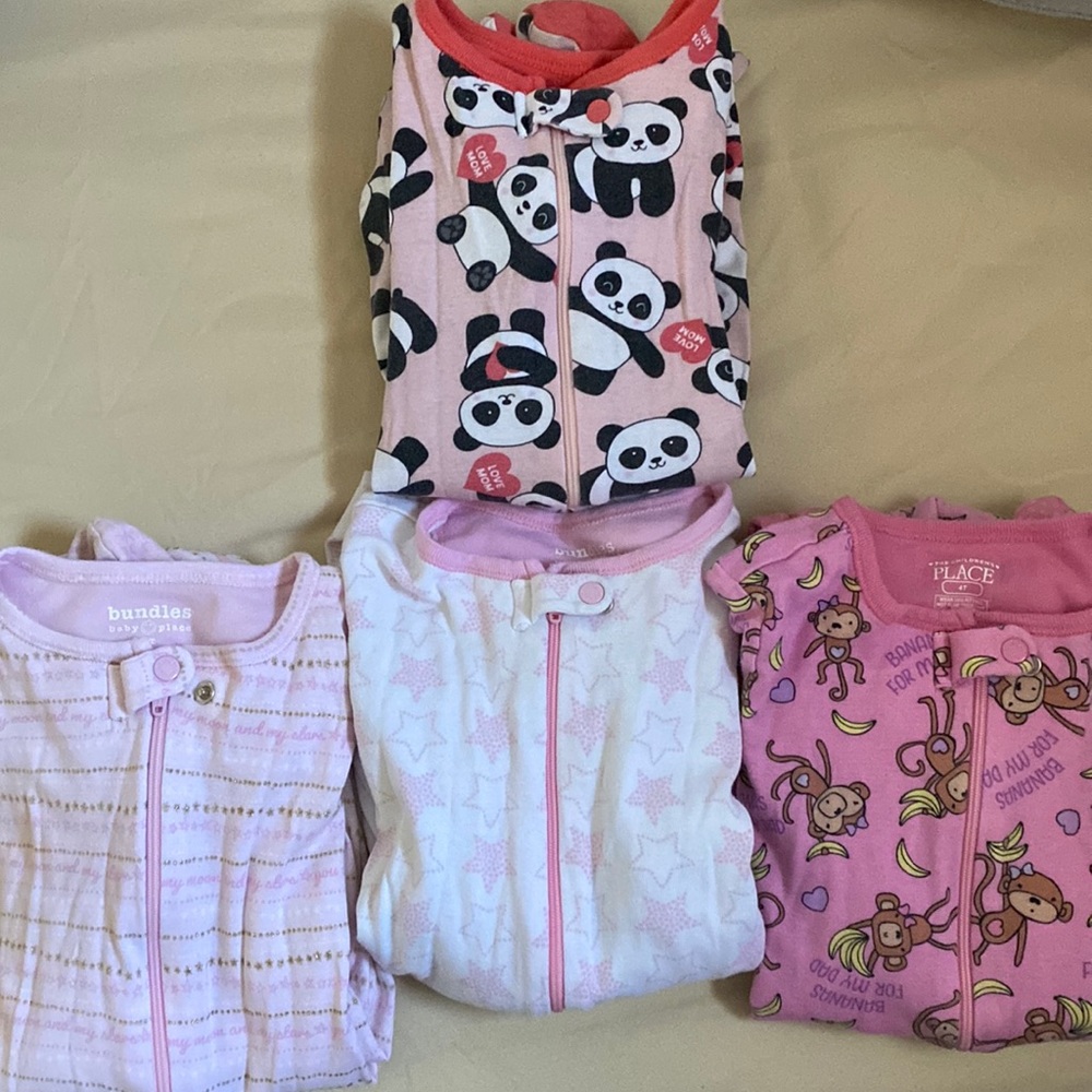 Baby bundle! 4 toddler sleepers size 4t